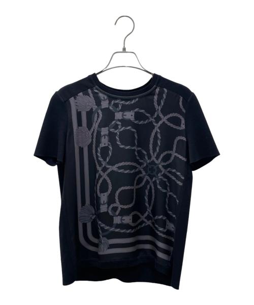 HERMES（エルメス）HERMES (エルメス) ツイルレーヌニット（Twillaine） ブラック サイズ:36の古着・服飾アイテム