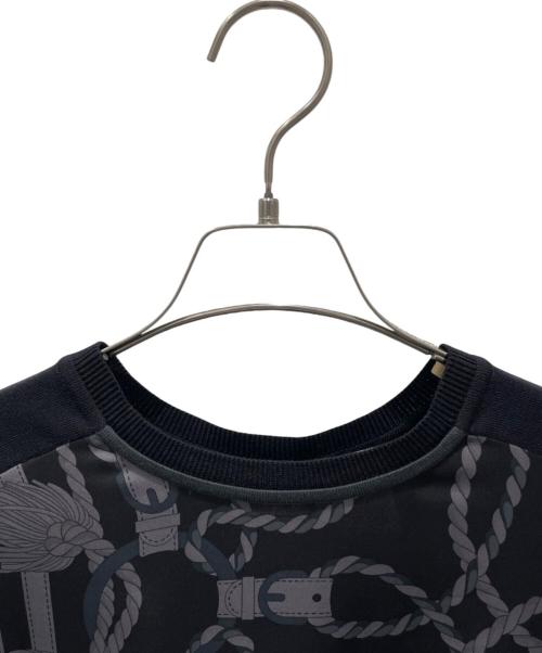 HERMES（エルメス）HERMES (エルメス) ツイルレーヌニット（Twillaine） ブラック サイズ:36の古着・服飾アイテム