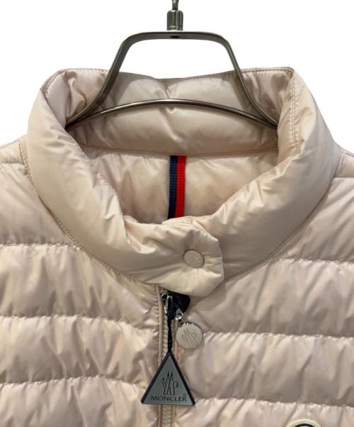 MONCLER（モンクレール）MONCLER (モンクレール) IGENS/ダウンベスト ピンク サイズ:3の古着・服飾アイテム