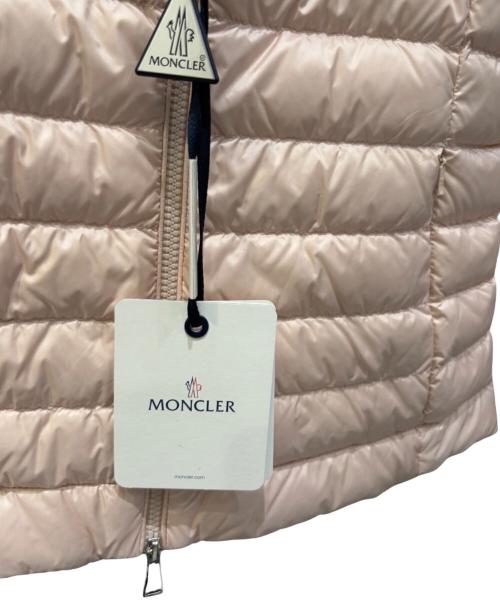 MONCLER（モンクレール）MONCLER (モンクレール) IGENS/ダウンベスト ピンク サイズ:3の古着・服飾アイテム