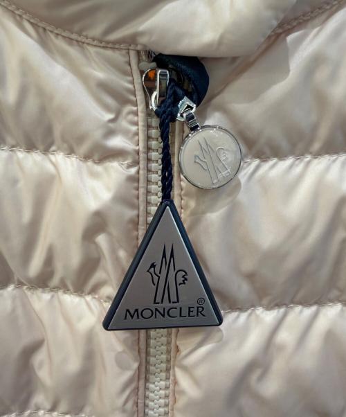 MONCLER（モンクレール）MONCLER (モンクレール) IGENS/ダウンベスト ピンク サイズ:3の古着・服飾アイテム