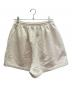 BALENCIAGA (バレンシアガ) Logo Embroidered Sweat Shorts ロゴ刺繍 スウェットハーフパンツ/704176 TMVF5 ベージュ サイズ:L：38000円