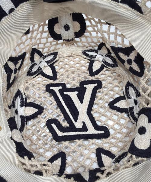 LOUIS VUITTON（ルイ ヴィトン）LOUIS VUITTON (ルイ ヴィトン) シャポー・LV クロワジエールバケットハット/M7149A ベージュの古着・服飾アイテム