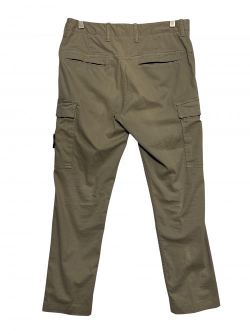 STONE ISLAND（ストーンアイランド）STONE ISLAND (ストーンアイランド) Cotton Cargo Pants ベージュ サイズ:30の古着・服飾アイテム