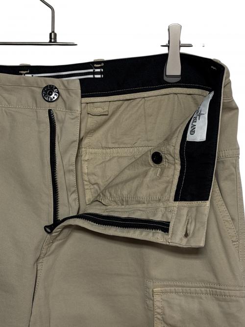 STONE ISLAND（ストーンアイランド）STONE ISLAND (ストーンアイランド) Cotton Cargo Pants ベージュ サイズ:30の古着・服飾アイテム