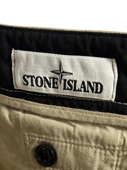STONE ISLAND（ストーンアイランド）STONE ISLAND (ストーンアイランド) Cotton Cargo Pants ベージュ サイズ:30の古着・服飾アイテム