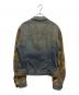 D&G (ディーアンドジー) Faded Denim Jacket インディゴ×カーキ サイズ:M：70000円