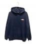 BALENCIAGA（バレンシアガ）の古着「ボンジュール バル フーディー」｜ネイビー