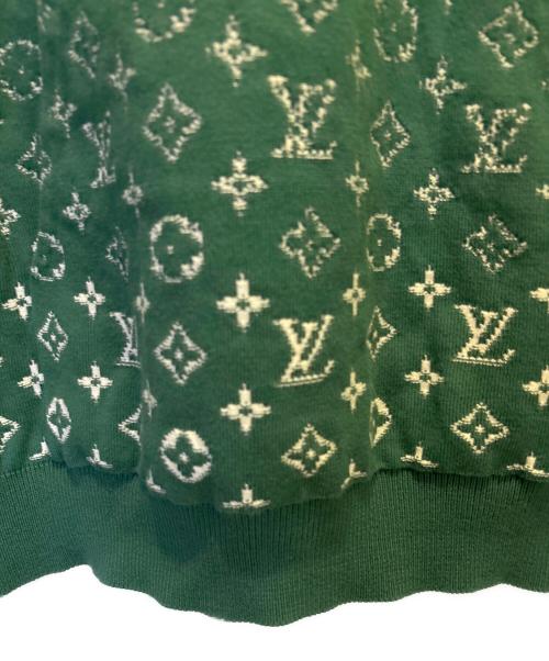 LOUIS VUITTON（ルイ ヴィトン）LOUIS VUITTON (ルイ ヴィトン) モノグラムグラディエントパーカー グリーン サイズ:XXLの古着・服飾アイテム