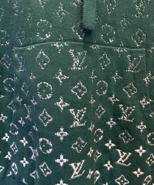 LOUIS VUITTON（ルイ ヴィトン）LOUIS VUITTON (ルイ ヴィトン) モノグラムグラディエントパーカー グリーン サイズ:XXLの古着・服飾アイテム