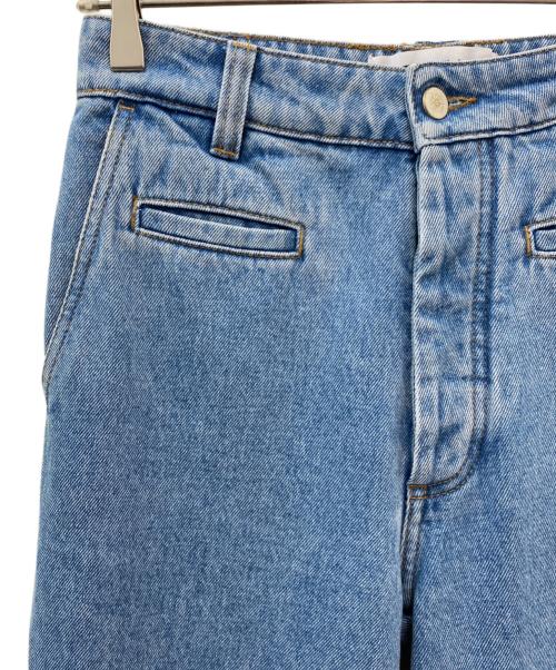 LOEWE（ロエベ）LOEWE (ロエベ) フィッシャーマンストーンウォッシュデニムパンツ インディゴ サイズ:34の古着・服飾アイテム