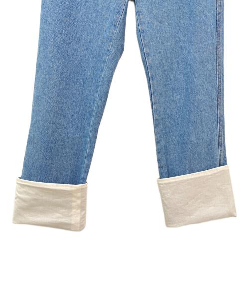 LOEWE（ロエベ）LOEWE (ロエベ) フィッシャーマンストーンウォッシュデニムパンツ インディゴ サイズ:34の古着・服飾アイテム