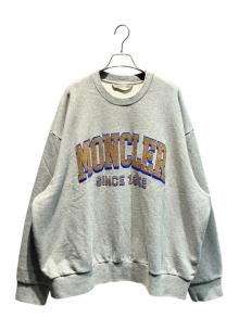 MONCLER（モンクレール）の古着「ロゴスウェット」｜グレー