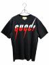 GUCCI（グッチ）の古着「ブレードロゴTシャツ」｜ブラック