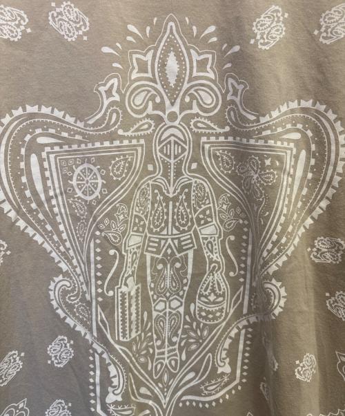 GUCCI（グッチ）GUCCI (グッチ) ペイズリー柄半袖カットソー ベージュ サイズ:XLの古着・服飾アイテム