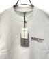 中古・古着 BALENCIAGA (バレンシアガ) ポリティカルキャンペーンロゴＴシャツ ホワイト サイズ:Ｓ：32000円