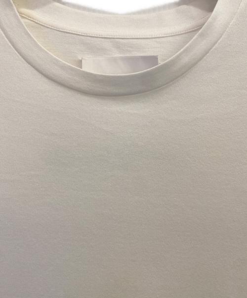JIL SANDER（ジルサンダー）JIL SANDER (ジルサンダー) コットン  リラックスフィット クルーネック ロゴT ホワイト サイズ:Mの古着・服飾アイテム