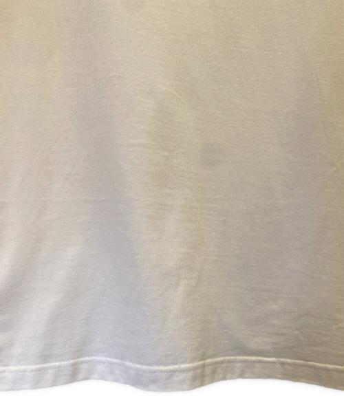 JIL SANDER（ジルサンダー）JIL SANDER (ジルサンダー) コットン  リラックスフィット クルーネック ロゴT ホワイト サイズ:Mの古着・服飾アイテム