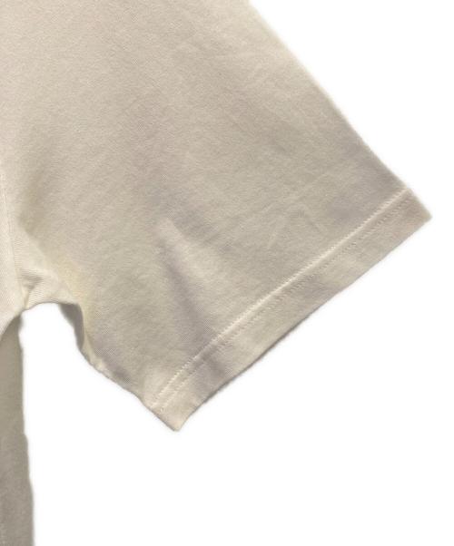 JIL SANDER（ジルサンダー）JIL SANDER (ジルサンダー) コットン  リラックスフィット クルーネック ロゴT ホワイト サイズ:Mの古着・服飾アイテム