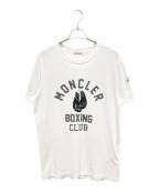 MONCLERモンクレール）の古着「ロゴTシャツ」｜ホワイト