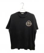 MONCLERモンクレール）の古着「ロゴTシャツ」｜ブラック