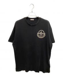 MONCLER（モンクレール）の古着「ロゴTシャツ」｜ブラック