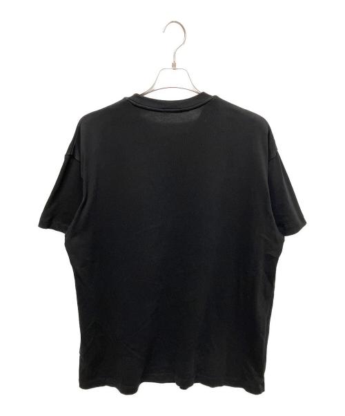 MONCLER（モンクレール）MONCLER (モンクレール) ロゴTシャツ ブラック サイズ:Lの古着・服飾アイテム