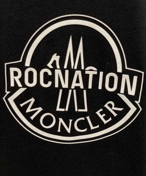MONCLER（モンクレール）MONCLER (モンクレール) ロゴTシャツ ブラック サイズ:Lの古着・服飾アイテム