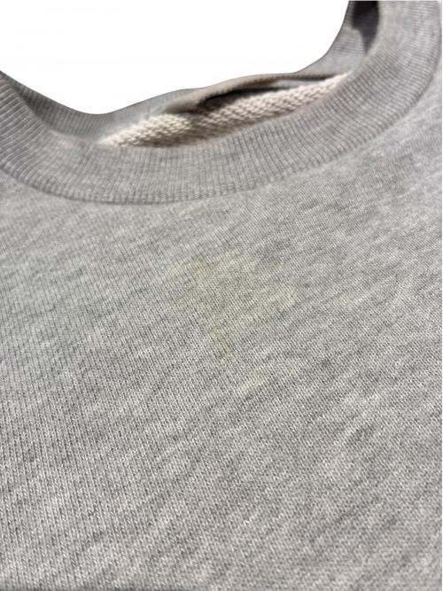 MONCLER（モンクレール）MONCLER (モンクレール) ロゴスウェット グレー サイズ:Mの古着・服飾アイテム