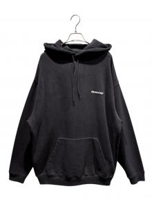 BALENCIAGA（バレンシアガ）の古着「ロゴパーカー」｜ブラック