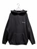BALENCIAGA（バレンシアガ）の古着「ロゴパーカー」｜ブラック