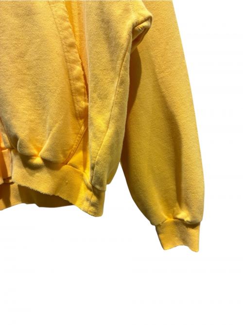 BALENCIAGA（バレンシアガ）BALENCIAGA (バレンシアガ) デストロイキャンペーンロゴスウェットパーカー イエロー サイズ:XXSの古着・服飾アイテム