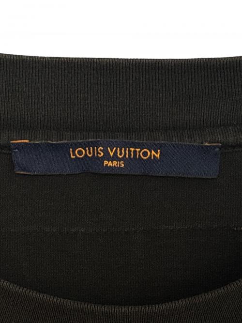 LOUIS VUITTON（ルイ ヴィトン）LOUIS VUITTON (ルイ ヴィトン) エンボスロゴTシャツ ブラック サイズ:XXLの古着・服飾アイテム