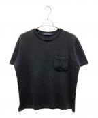 LOUIS VUITTONルイ ヴィトン）の古着「モノグラム3DポケットTシャツ」｜ブラック