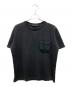 LOUIS VUITTON（ルイ ヴィトン）の古着「モノグラム3DポケットTシャツ」｜ブラック