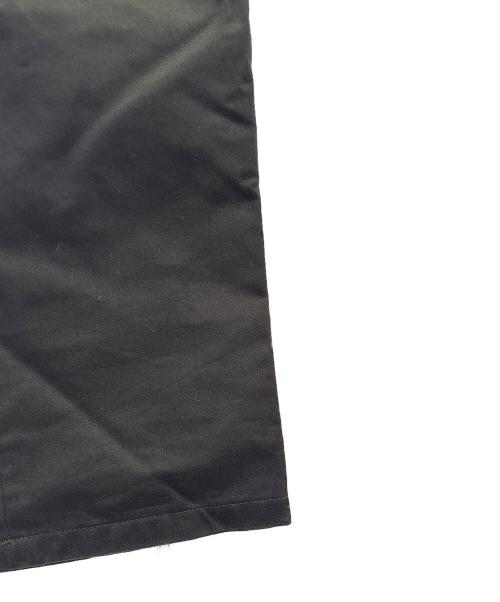 Maison Margiela（メゾンマルジェラ）Maison Margiela (メゾンマルジェラ) コットンツイルトラウザーパンツ ブラック サイズ:48の古着・服飾アイテム