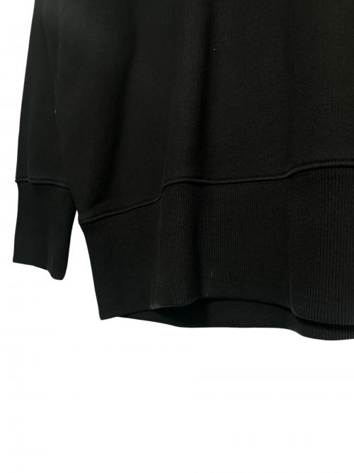 GIVENCHY（ジバンシィ）GIVENCHY (ジバンシィ) メタル ディティール オーバーサイズ スウェット ブラック サイズ:Sの古着・服飾アイテム