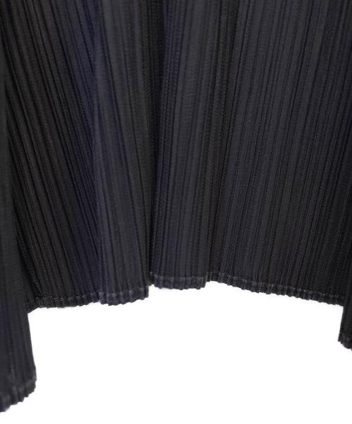PLEATS PLEASE（プリーツプリーズ）PLEATS PLEASE (プリーツプリーズ) プリーツカーディガン ネイビー サイズ:freeの古着・服飾アイテム