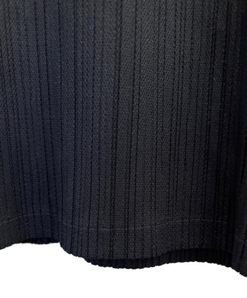 PLEATS PLEASE（プリーツプリーズ）PLEATS PLEASE (プリーツプリーズ) クロップ丈・ハーフパンツ ネイビー サイズ:4の古着・服飾アイテム