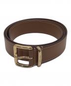 MIU MIUミュウミュウ）の古着「Leather Belt/レザーベルト/5CC536」｜ブラウン