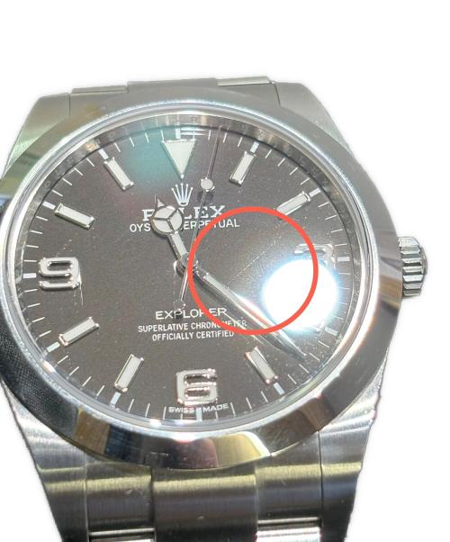 ROLEX（ロレックス）ROLEX (ロレックス) エクスプローラーⅠ Ref:214270 ブラック文字盤 黒文字盤 サイズ:39mmの古着・服飾アイテム