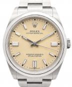 ROLEXロレックス）の古着「Oyster Perpetual 36/オイスター パーペチュアル 36/Ref.126000/ベージュ文字盤」｜ベージュ文字盤
