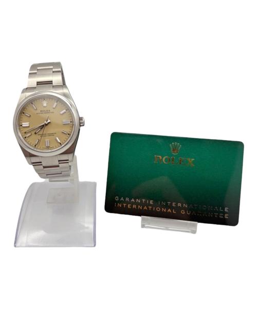 ROLEX（ロレックス）ROLEX (ロレックス) Oyster Perpetual 36/オイスター パーペチュアル 36/Ref.126000/ベージュ文字盤 ベージュ文字盤 サイズ:36mm/18cmの古着・服飾アイテム