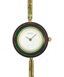 GUCCI（グッチ）の古着「チェンジベゼルバングルウォッチ」｜白文字盤