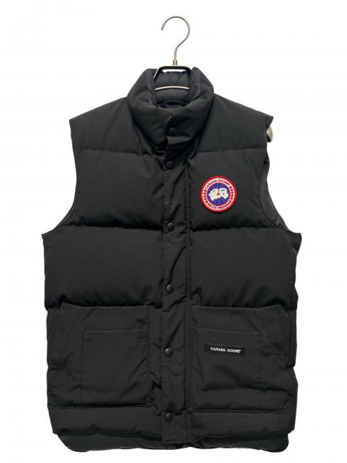 CANADA GOOSE（カナダグース）CANADA GOOSE (カナダグース) FREESTYLE VEST(フリースタイルベスト)/ダウンベスト ブラック サイズ:XSの古着・服飾アイテム