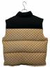 GUCCI (グッチ) THE NORTH FACE (ザ ノース フェイス) GGジャガードダウンジャケット ベージュ サイズ:M：170000円