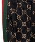 中古・古着 GUCCI (グッチ) GGジャガード サイドライン ジョギング パンツ ブラック サイズ:XS：60000円