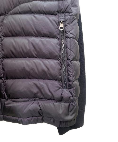 MONCLER（モンクレール）MONCLER (モンクレール) CARDIGAN TRICOT/ダウン切替ニット/G209198B50700 A9341 ネイビー サイズ:XLの古着・服飾アイテム