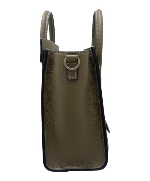 CELINE（セリーヌ）CELINE (セリーヌ) ラゲージナノ グレージュ サイズ:ナノの古着・服飾アイテム