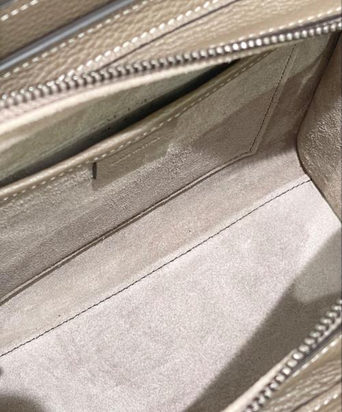 CELINE（セリーヌ）CELINE (セリーヌ) ラゲージナノ グレージュ サイズ:ナノの古着・服飾アイテム